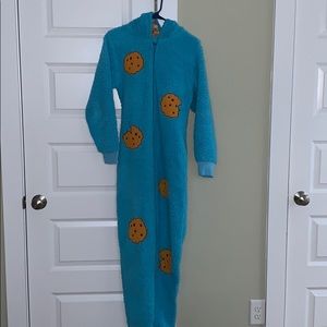 Cookie Monster Onesie Women’s size S/M